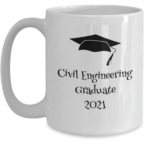 Civil Engineer Mug, Coffee Mug, Civil Engineering, Civil Engineer Graduate, 2021 Graduate,