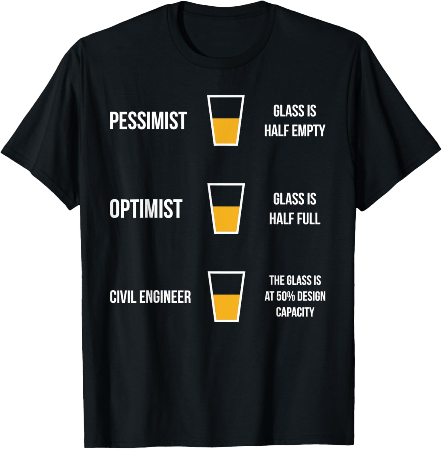 Funny Engineer T-Shirt – Cool Professional Engineering Graphic Tee By Silk Road Tees - View #4
