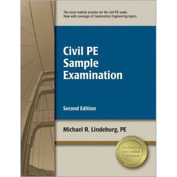 Pre-Owned Civil PE Sample Examination (Edition 2) (Paperback)