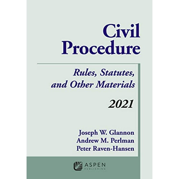Pre-Owned Civil Procedure: Rules, Statutes, and Other Materials, 2021 Supplement (Paperback) 1543835082 9781543835083