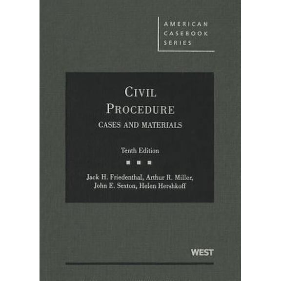 Pre-Owned Civil Procedure: Cases and Materials (Hardcover) 0314184023 9780314184023