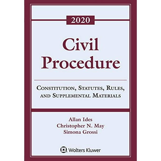 Pre-Owned Civil Procedure: Constitution, Statutes, Rules, and ...
