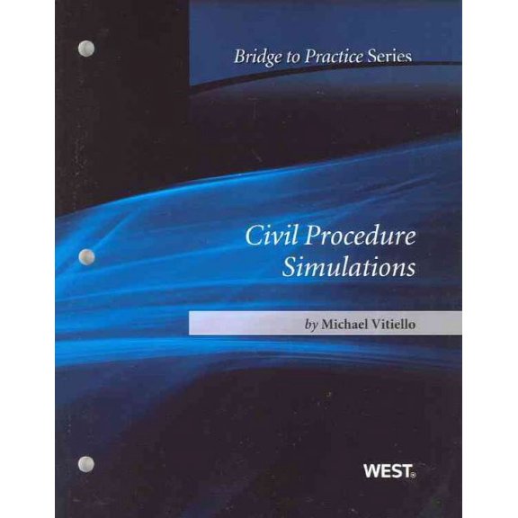 Pre-Owned Civil Procedure Simulations: Bridge to Practice (Paperback) 0314276424 9780314276421