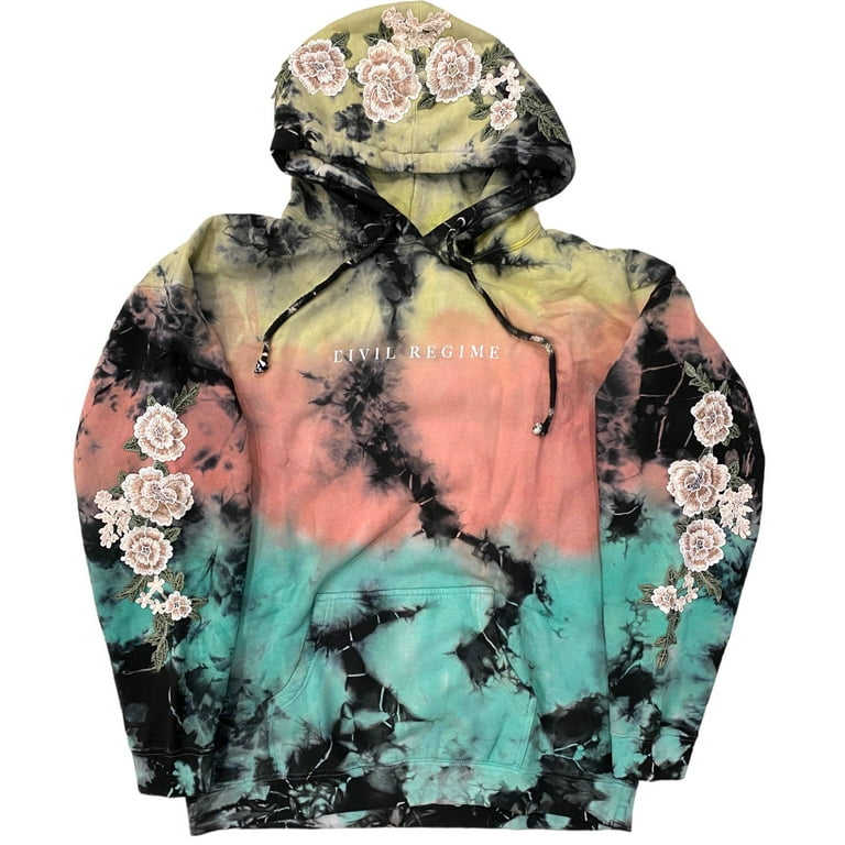 Civil regime blanco roses cheap pullover