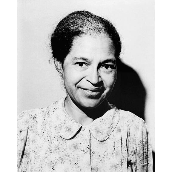 Civil Rights Leader Rosa Parks 1964 - 24x36 Inch Laminated Aviation Poster - Stunning Detail and Bold Colors