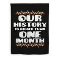 thumbnail image 1 of Civil Rights Movement Flag Our History Is Bigger Than One Month Vertical House Flag, 1 of 3