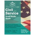 thumbnail image 1 of Civil Service Exam Study Guide: Prep Book and Practice Test Questions with Detailed Answer Explanations [Firefighter, Police Officer, Clerical, etc.] (Paperback), 1 of 1