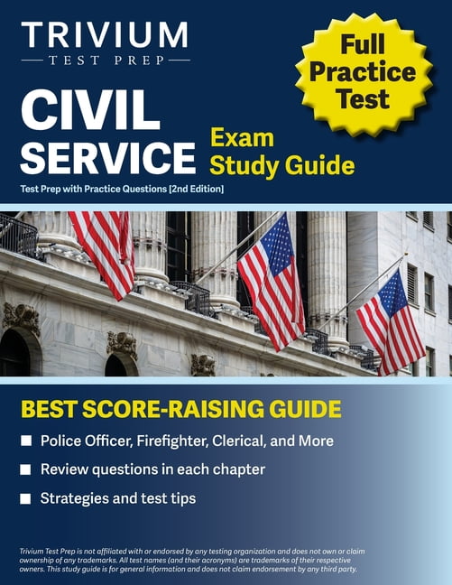 Civil Service Exam Study Guide Test Prep with Practice Questions