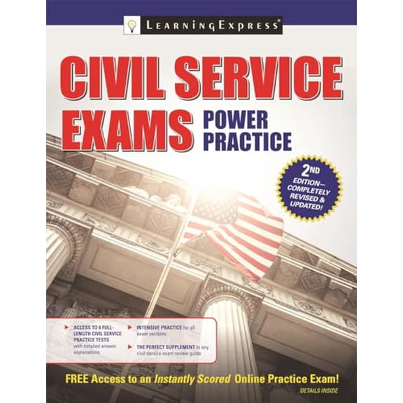 Pre-Owned Civil Service Exams Power Practice (Paperback) 1611030897 9781611030891