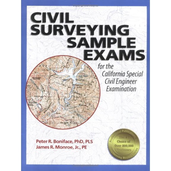 Pre-Owned Civil Surveying Sample Exams : For the California Special Civil Engineer Examination