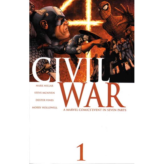 Civil War #1 VF ; Marvel Comic Book