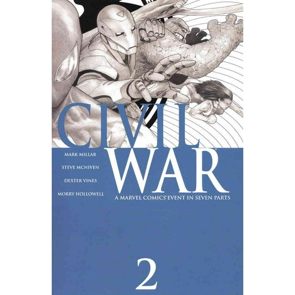 Civil War #2 (3rd) VF ; Marvel Comic Book