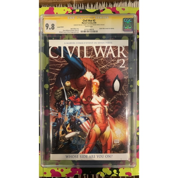 Civil War #2 - CGC 9.8 Comic Book