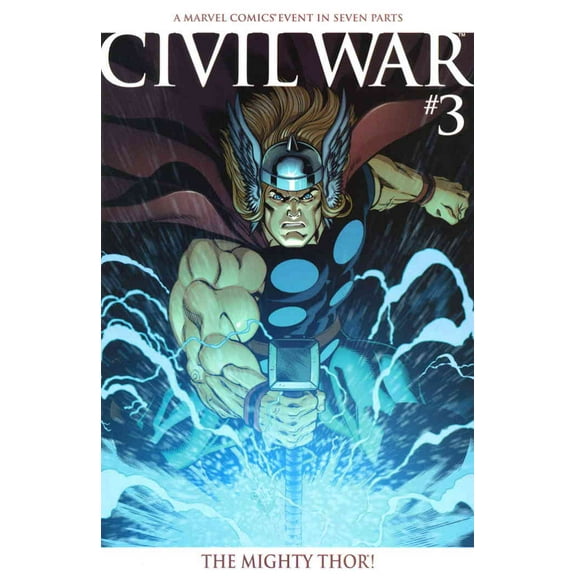 Civil War #3A VF ; Marvel Comic Book