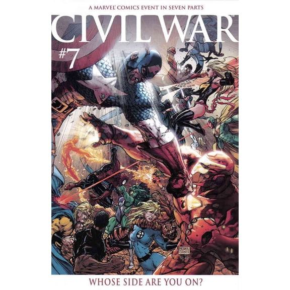 Civil War #7A VF ; Marvel Comic Book
