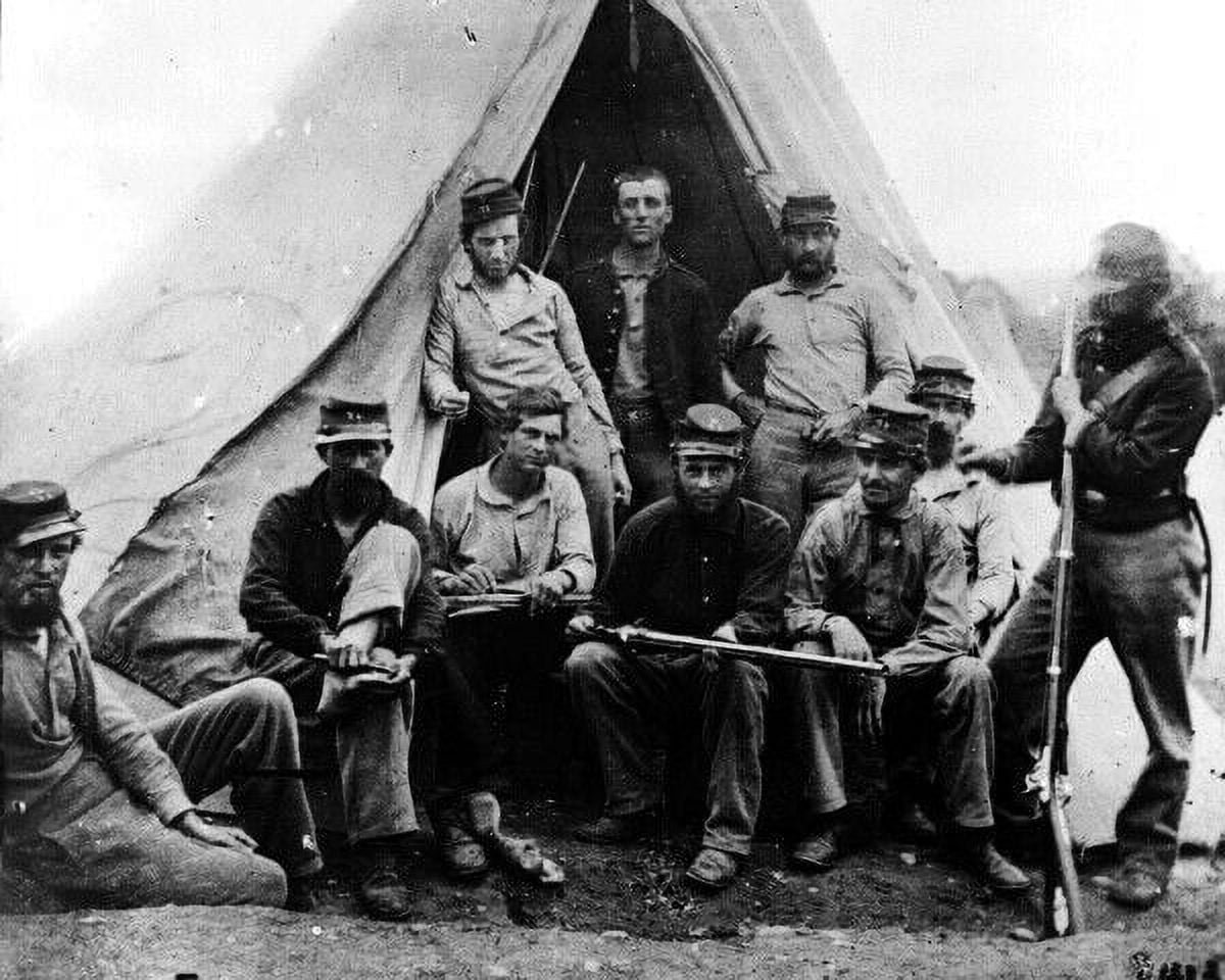 Civil War Company G of the 71st New York Volunteers Laminated Poster