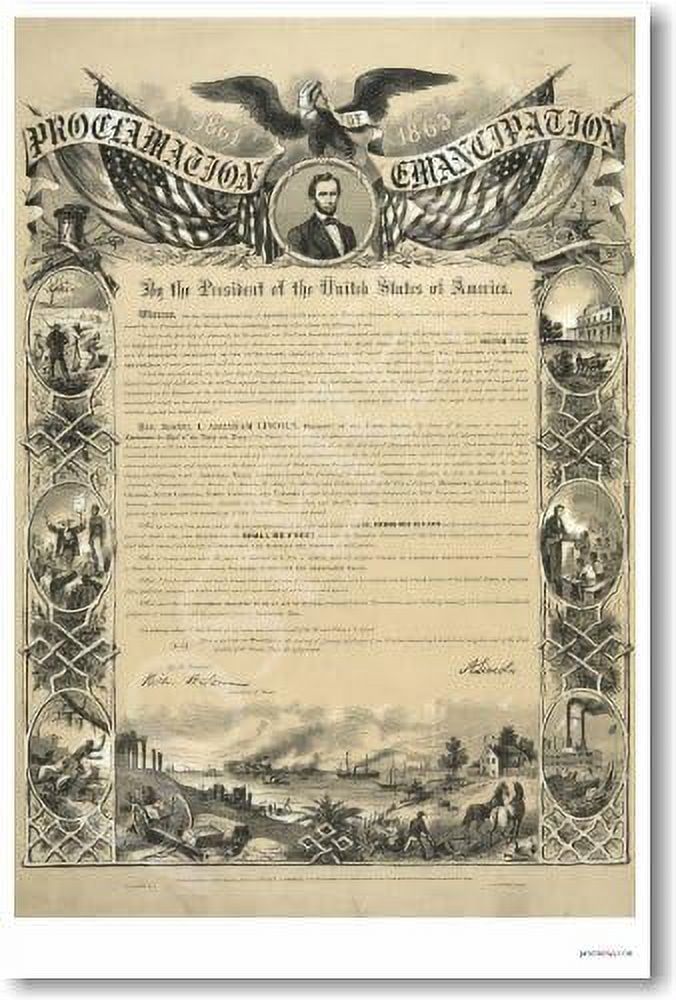 Civil War: Emancipation Proclamation - Classroom - Walmart.com