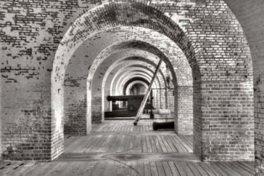 Civil War Fort I Canvas Art - George Johnson (20 x 28)