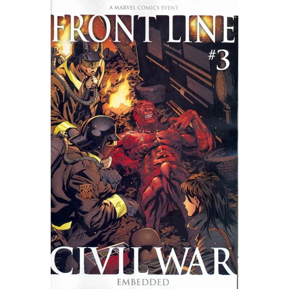 Civil War: Front Line #3 (2nd) VF ; Marvel Comic Book