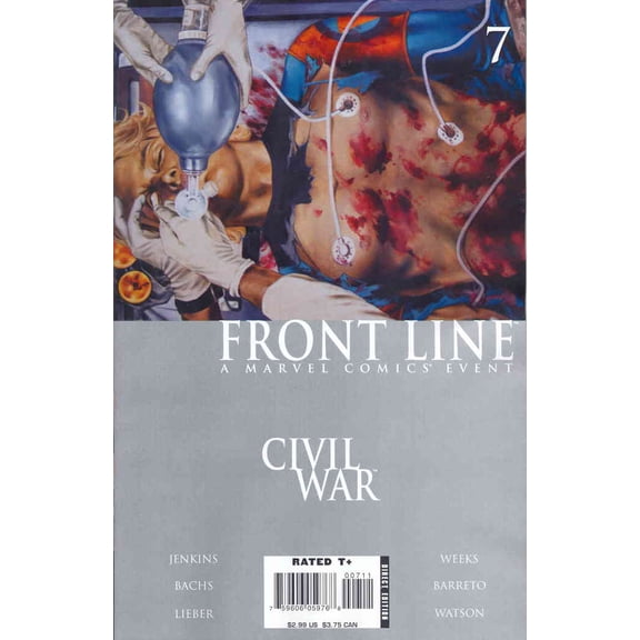 Civil War: Front Line #7 VF ; Marvel Comic Book