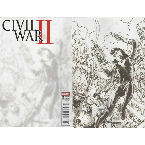 Civil War II #1B VF ; Marvel Comic Book