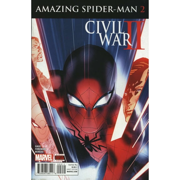 Civil War II: Amazing Spider-Man #2 VF ; Marvel Comic Book