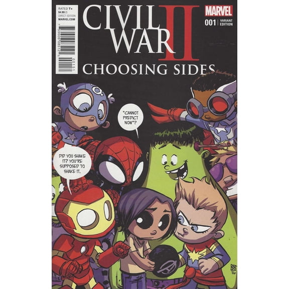 Civil War II: Choosing Sides #1D VF ; Marvel Comic Book
