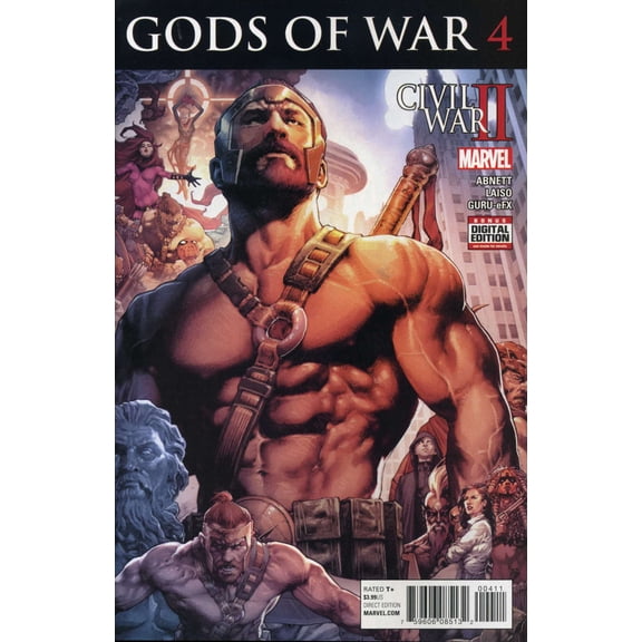 Civil War II: Gods Of War #4 VF ; Marvel Comic Book