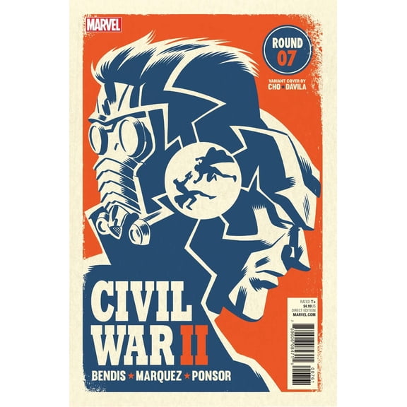 Civil War Ii #7 (Michael Cho Var) Marvel Comics Comic Book