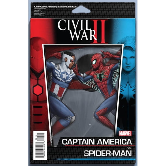 Civil War Ii Amazing Spider-man #1 (Action Figure Var) Marvel Comics Comic Book