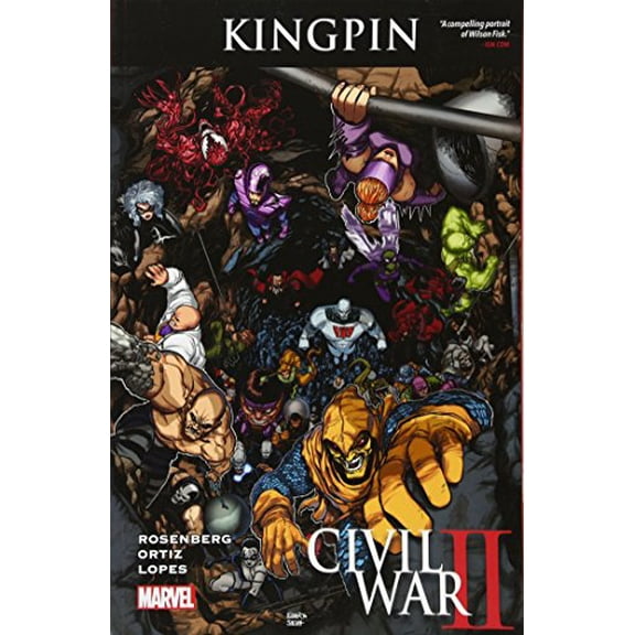 Pre-Owned Civil War II: Kingpin (Paperback) 1302902539 9781302902537