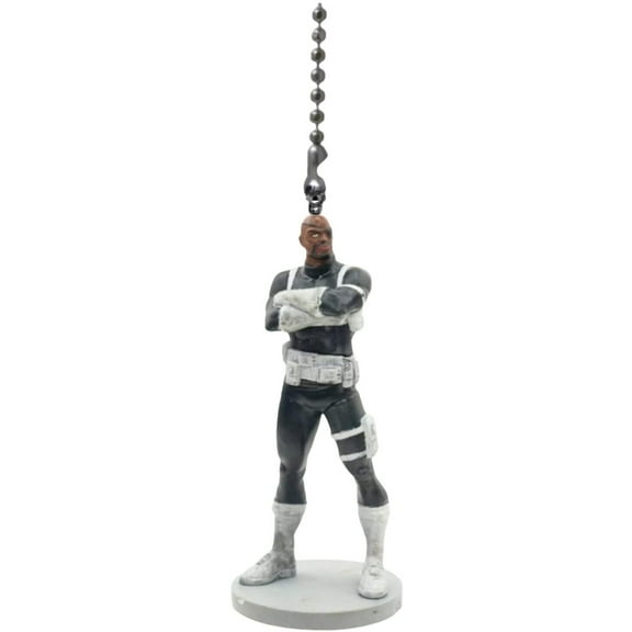 Civil War Nick Fury PVC Fan Lamp Pull Figure Figurine 3" Marvel