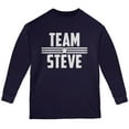 thumbnail image 1 of Civil War Team Steve Youth Long Sleeve T Shirt Navy YXL, 1 of 1