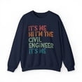 thumbnail image 1 of Civil engineer Sweatshirt, Gifts, Crewneck, 1 of 4