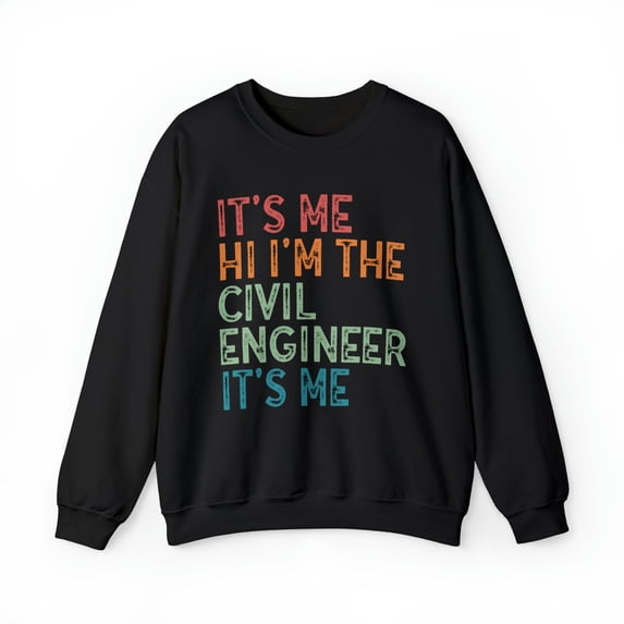 Civil engineer Sweatshirt, Gifts, Crewneck