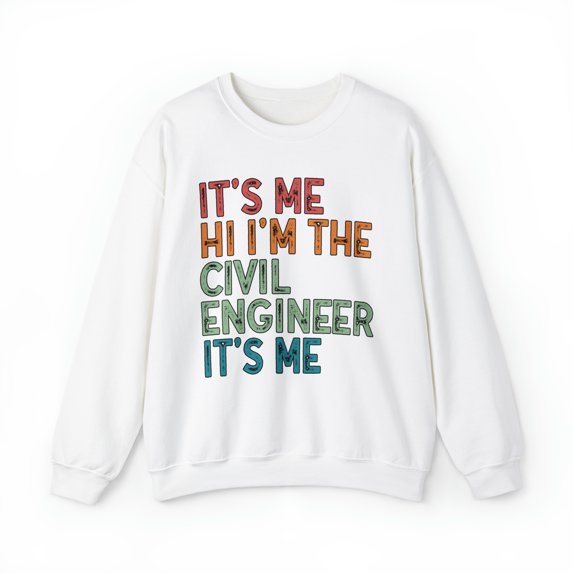 Civil engineer Sweatshirt, Gifts, Crewneck