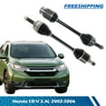 thumbnail image 1 of Civiland Pair Front CV Axle Shaft for Honda CR-V 2.4L 2002-2006, 1 of 12