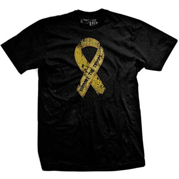 Civilian Support the Troops T-Shirt - Black