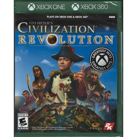 Civilization Revolution (Greatest Hits) (XB1 Packaging) Xbox 360 (Brand New Fact