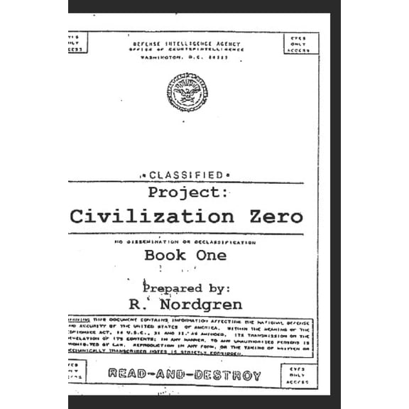 Civilization Zero : Book One (Paperback)