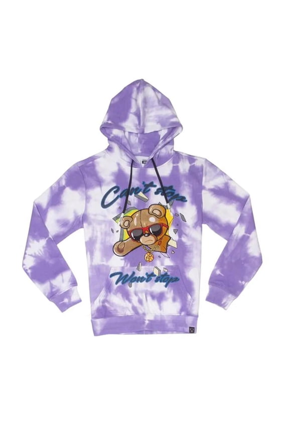 Men CAN'T STOP WON'T HOODIE (Lavender)