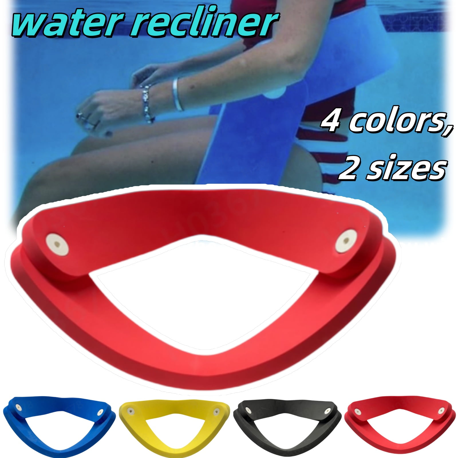 Civilizek 3-in-1 Wasserliege - Faltbare Pool Lounge Für Erwachsene