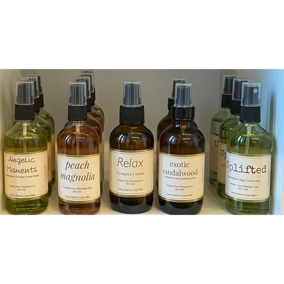 Civinte Home Fragrances and Decor Room & Linen Mists - Clarity: Peppermint & Eucalyptus