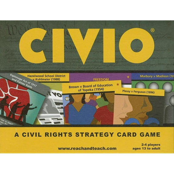 Reach and Teach: Civio: A Civil Rights Strategy Card Game (Other)