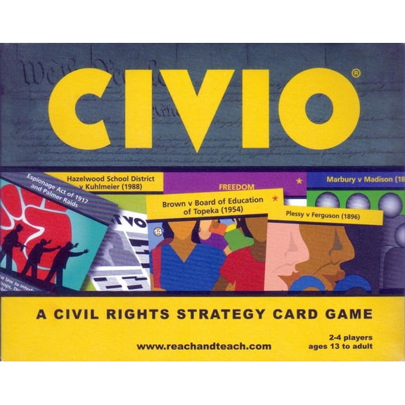 Reach and Teach: Civio: A Civil Rights Strategy Card Game (Other)