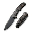 thumbnail image 1 of CIVIVI Praxis Pocket Knife 3.75" 9Cr18mov Blade Copper Carbon Fiber Shred Handle C803I, 1 of 8