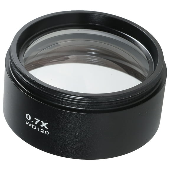 Ciwanning 0.5/0.7 Industrial Microscopes Glass Lens Aluminium Lens for Trinocular Stereo Microscope