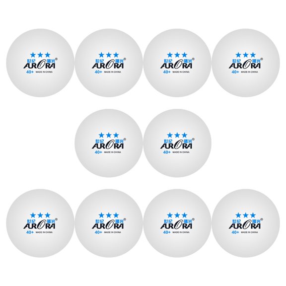 Ciwanning 100 Pack Table Tennis 4cm Plastics Party Family School Pingpong Beginner Adults and Athlete Table Tennis Set