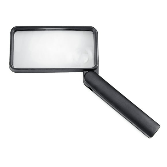 Ciwanning 2.5X 8X Lens Handheld Eye Loupe Magnifier for Stamp Jewelry Foldable Single Lens Glass