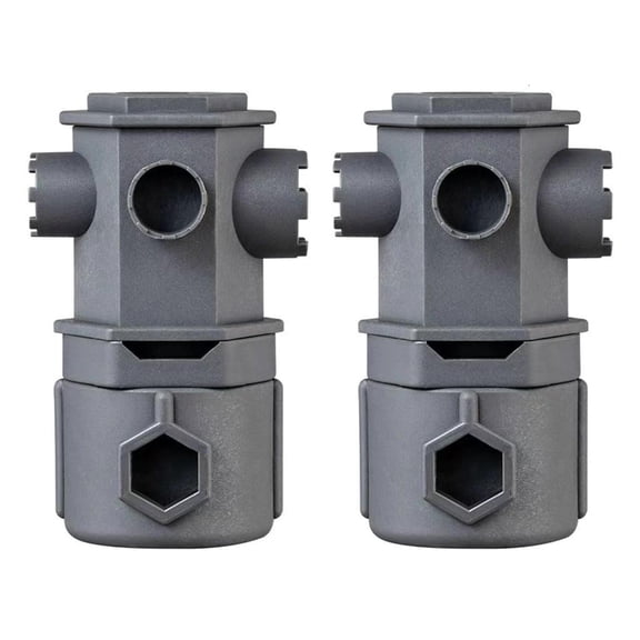 Ciwanning 2Pieces Plumbing Wrench 16 In 1 Multifunctional Aerator Wrench Removal Hand Tool Set for Various Fixture Installations